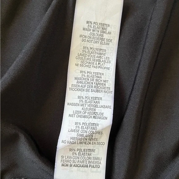 Boohoo Black Long-Sleeve Cutout Wrap Midi Dress - Picture 5 of 11